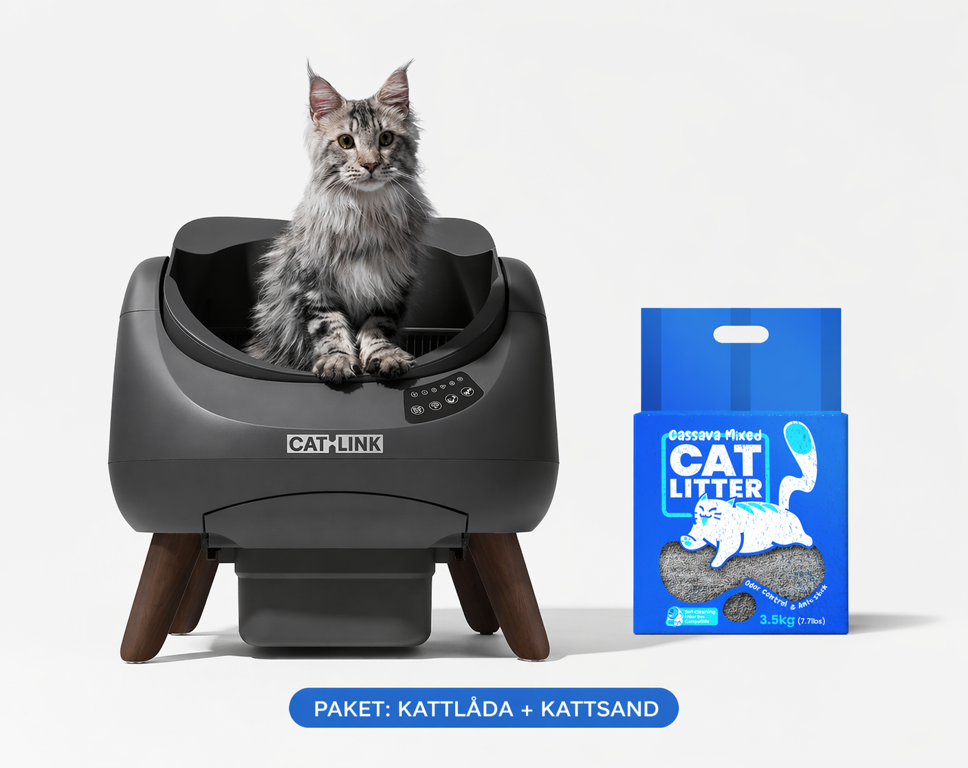 CATLINK Blandad kattsand