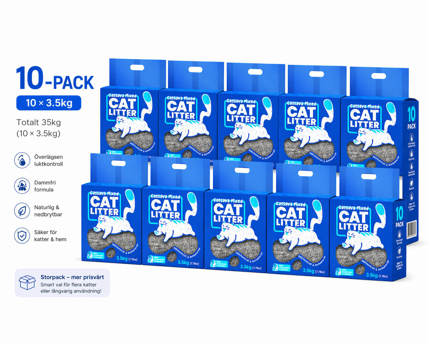 CATLINK Blandad kattsand