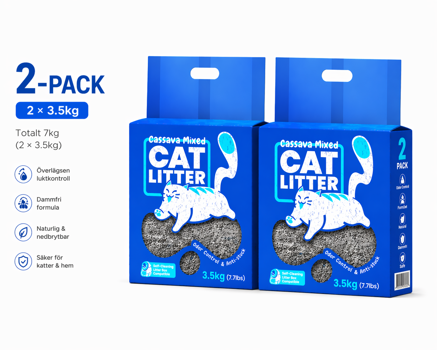 CATLINK Blandad kattsand